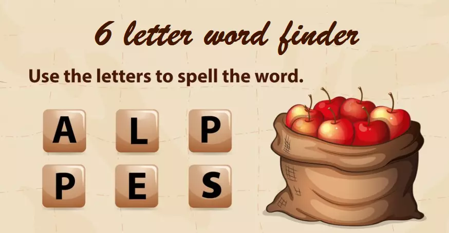 6 letter word finder